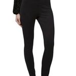 White House | Black Market Scuba Knit Runway Black Leggings Size 00 NWT $79 Photo 0
