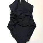 Bleu Rod Beattie BLACK Twisted One-Piece Swimsuit Photo 0