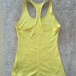 Nike ribbed yellow racerback tank top Photo 3