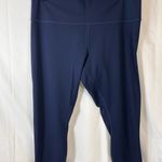 Lululemon Align High-Rise Cropped Joggers no pockets navy blue Women’s Size 20 Photo 2