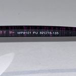 Eyeglasses Frame WP8101 PU Women's Purple Plastic Full‎ Rim Square 52 Photo 4