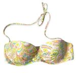 Victoria's Secret Victoria’s Secret Halter Padded Paisley Print Swimsuit Bra 34C Photo 0