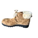 Eileen Fisher  Women's 9 Kenille Sport Suede Wedge Bootie‎ Shearling Photo 5