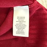 cupio  Burgundy Knit Sweater Photo 7