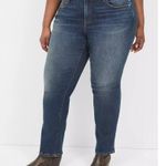 Lane Bryant  Signature Fit Straight Leg Jeans Dark Denim Ankle Womens Size 24 Photo 0