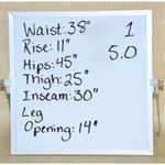 Ashley Stewart Ladies 18 Distressed Studded Skinny Blue Jeans Light Wash Stretch Photo 10