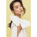 Bardot  NWT Razia White One-Shoulder Bubble Mini Dress Size 6 Photo 2