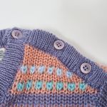 Vintage 70s Good’s Plenty Pastel Striped Sweater Photo 5