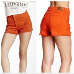 Wildfox  HELENA floral denim shorts Photo 1