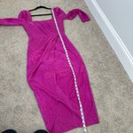 Saylor  Britta Dress in Magenta Leopard Cheetah Print Size XS Photo 8