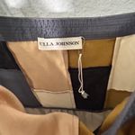 Ulla Johnson NEW  Minerva Patchwork Midi Dress Blue Gold Sz 8 Editorial Soft Girl Photo 5