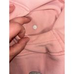 Lululemon Scuba Hoodie Womens M/L Pink Oversized Half Zip Some Staining Shown Photo 8