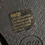 Lucky Brand Yacie Tall Boots Wedge Heel Black Distressed Wax Women’s Size 8 Photo 7