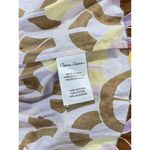 NWT Cara Cara Womens Top Beige Pippa Peplum 3/4 Sleeve Smocked Babydoll Large Tan Photo 8