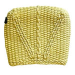 Liz Claiborne VINTAGE  WOVEN KNIT SHOULDER BAG PURSE TAN‎ BEIGE Y2K BOHO Photo 1