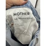 Mother The Twister Flood Jeans Light Wash Wide Leg Size 28 Vintage Paintercore Blue Photo 5