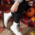 Dr. Martens Zavala Lace Up Boot in White T Lamper Leather Photo 2