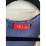 Elle ‎ Women's Medium Blue Sleeveless Top Polka Dot Corpcore Photo 1