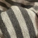 Eileen Fisher EUC Elileen Fisher Gray Knit Striped Tunic Top Dolman Sleeve Relaxed Casual Sz M Photo 9