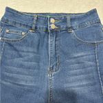 Halara  Women's Blue Jeans Wide Leg Trouser High Rise Size 29/8 Photo 5