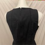 White House | Black Market Black Dress sz 8 Business Dress Lined Photo 8