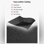 NEW Camel Vegan Leather Leggings High Waisted Pants Pleather Leggings M Tan Size M Photo 4