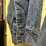 Vintage Club Z Embroidered/Rhinestone Denim Button Up Sz S Photo 4