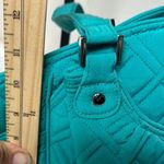 Vera Bradley  Blue Quilted Tote Bag with Diamond Stitching Photo 8
