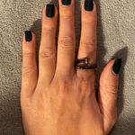 Nail Ring Black Photo 3