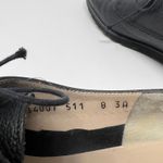 Salvatore Ferragamo  Oxford Womens Shoes Size 8 2A Lace Up Black Leather Narrow Photo 2