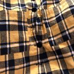 Lazy Oaf Pinny pinafore yellow plaid mini dress Photo 6