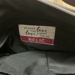 Relic By Fossil Evie Maroon Brown Faux Leather Shoulder Purse Vintage Photo 2