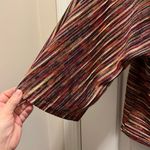 Choices 3/4 length sleeve kimono cardigan sweater XL Festive Fall Metallic Brown Photo 3