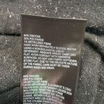 Whistles Sweater Womens 6 Black Etoiles Metallic Shiny Soft Cozy Crewneck Photo 5