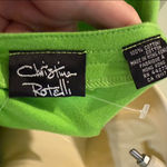 VTG Christina Rotelli Womens Beach Cardigan Art to Wear Funky 90s XL NWT Green Photo 3