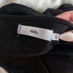 Adika Black Ruched Mini Dress Photo 3