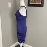 Frederick's of Hollywood Frederick’s of Hollywood | purple form fitted medium sexy bodycon Sparkle ruched Photo 2