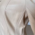 Basler Women’s Lamb Leather Jacket Size 36 Laced Leather Details Eye Hook Photo 15