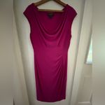 Ralph Lauren Lauren gorgeous size 12 dress with cowl neck. Flattering ru… Photo 7