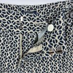 Banana Republic Women's Geometric Chino Shorts Size 8 Multicolor Photo 3