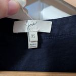 Joie  Linen V Neck Jumper Women's XSmall Navy Photo 2