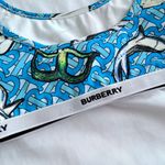 Burberry Tarnie Shark Print Monogram Two Piece SwimSuit Retail $520 Womens Photo 9