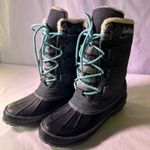 Khombu  Women's Winter Boots with Blue Laces Photo 1