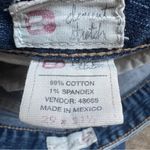 BKE Dement Jeans Womens 29x31 1/2 Y2K Bootcut Stretch Low Rise Distressed Blue Size 29 Photo 12