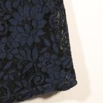 Lulus NWOT  Twirling Around Navy Blue Lace Skater Dress Photo 5