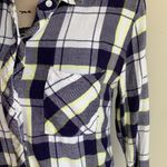 Rails  Hunter Navy and Yellow Flannel Size Small Photo 5