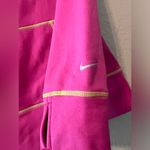 Nike  Therma-Fit Women's Hoodie Sweatshirt Neon Green Pink Size Medium #178 Photo 2