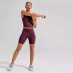 Allbirds ‎ Women's Bike Shorts Size S Purple Activewear Eco-Friendly Photo 4