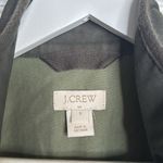 J.Crew  Relaxed Boyfriend Field Jacket Olive Green w/ Gold Hardware W1076 Sz S Photo 6