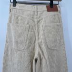 Urban Outfitters  BDG Women W25‎ Modern Boyfriend Corduroy Pant Cream Relaxed Fit Photo 3